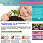 Adventure Learning Care Website