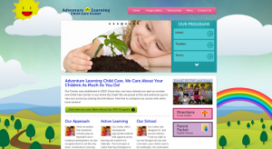 Adventure Learning Care Website